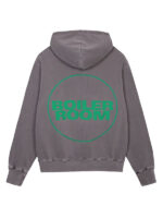 Boiler Room Gray Oversized Pullover Hoodie