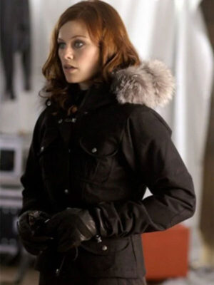 Cassidy Freeman Smallville Black Cotton Jacket