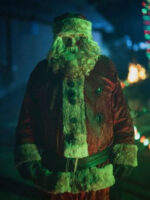 Christmas Bloody Christmas Red Santa Costume Jacket