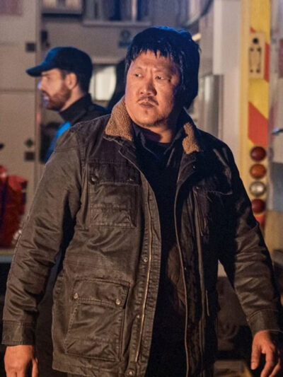 Da Shi 3 Body Problem S01 Black Cotton Jacket