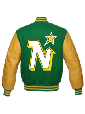 Dallas Minnesota North Stars Letterman Varsity Jacket