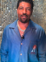 Deon Cole Tamron Hall Show Denim Embroidered Shirt