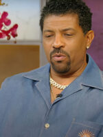 Deon Cole Tamron Hall Show Denim Embroidered Shirt