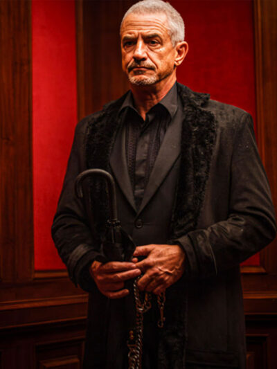 Depravity 2024 Dermot Mulroney Black Coat