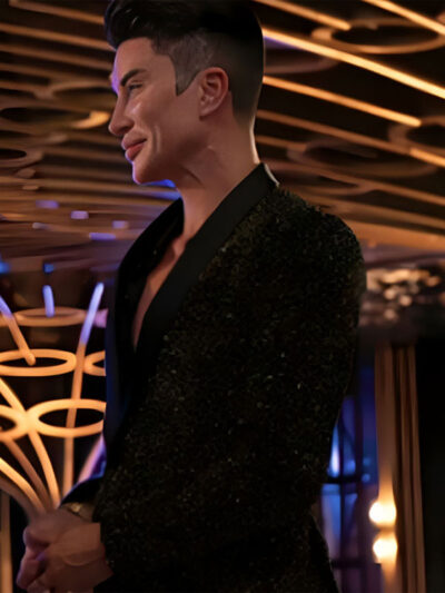 Doctor Odyssey S01 Justin Jedlica Metallic Blazer