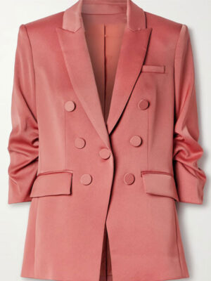 Drew Barrymore Show Jessica St. Clair Pink Blazer