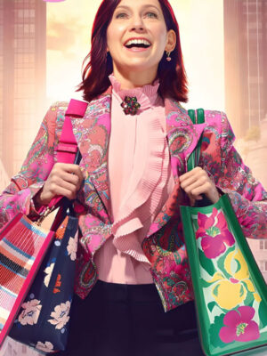 Elsbeth S02 Carrie Preston Printed Crop Blazer