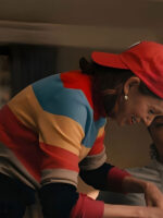 Elsbeth S02 Carrie Preston Rainbow Sweater