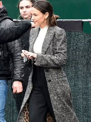 Fool Me Once Maya Stern Leopard Print Trench Coat