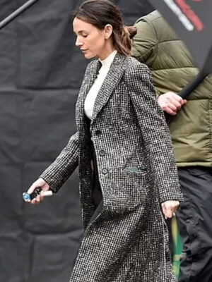 Fool Me Once Maya Stern Leopard Print Trench Coat