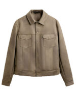 Found S02 Karan Oberoi Brown Suede Jacket