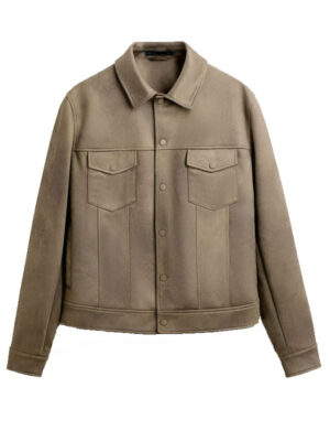 Found S02 Karan Oberoi Brown Suede Jacket