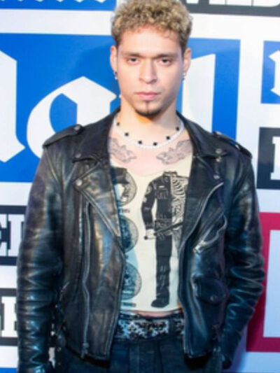 Garmandy Candelario Off The Record Party Leather Jacket