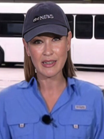 Good Morning America Eva Pilgrim Blue Shirt