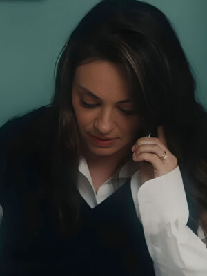 Goodrich Michael Mila Kunis Black Sweater