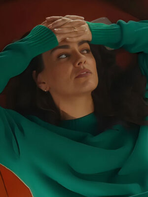 Goodrich Michael Mila Kunis Green Sweatshirt