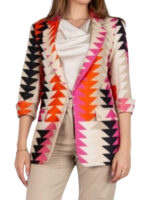 Great British Bake Off S015 Prue Leith Arrow Print Blazer