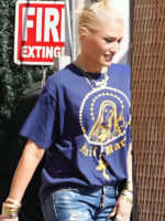 Gwen Stefani Jimmy Kimmel Live Hail Mary Shirt