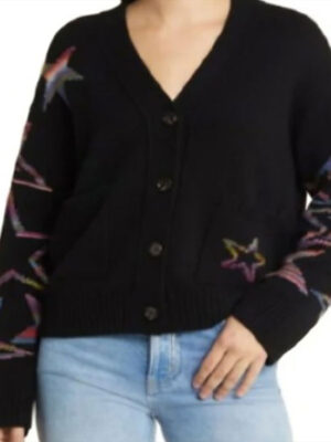 Hayley Haller The Lincoln Lawyer S03 Black Star Cardigan