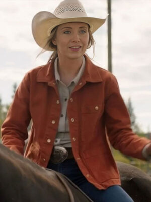 Heartland S018 Amber Marshall Brown Jacket