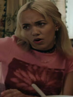 High Potential S01 Ava Red Flower Graphic T-Shirt