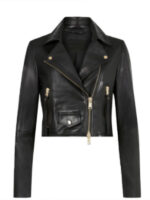 High Potential S01 Daphne Black Leather Jacket