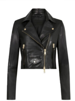 High Potential S01 Daphne Black Leather Jacket