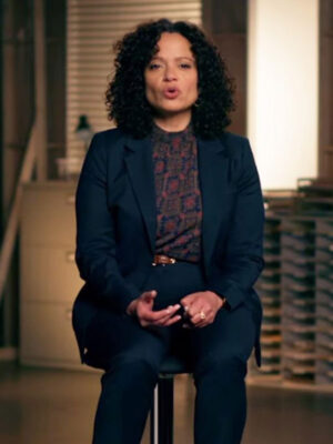 High Potential S01 Judy Reyes Blue Blazer