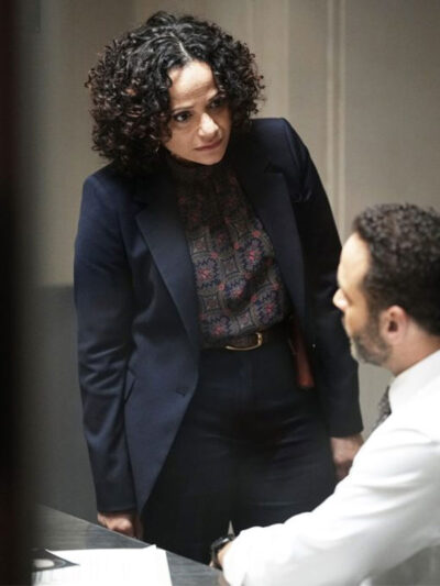 High Potential S01 Judy Reyes Blue Blazer