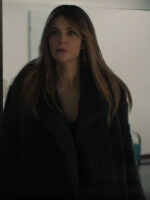 High Potential S01 Morgan Gillory Teal Fur Jacket