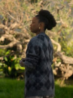 Izzy Letts The Lincoln Lawyer S03 Plaid Cardigan