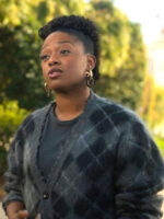 Izzy Letts The Lincoln Lawyer S03 Plaid Cardigan