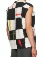 Ja’Marr Chase Checkered Vest Sweater