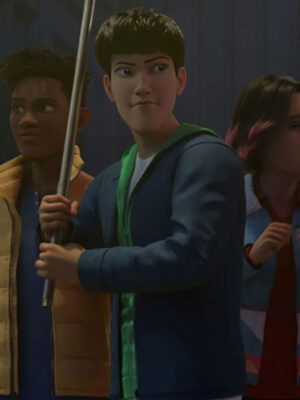 Jurassic World Chaos Theory Kenji Kon Blue Jacket