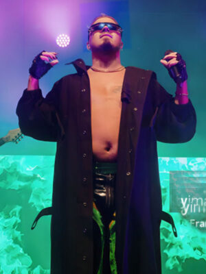 Käärija Berlin Performance Black Hooded Coat