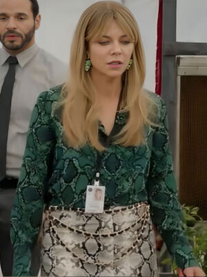 Kaitlin Olson High Potential 2024 Green Snake Shirt