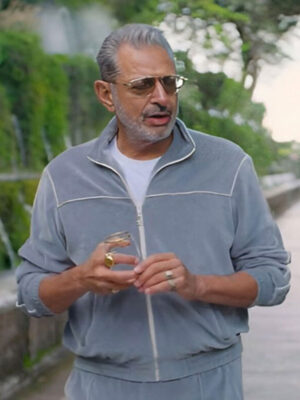 Kaos S01 Jeff Goldblum Grey Track Jacket