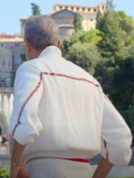 Kaos S01 Jeff Goldblum White Track Jacket