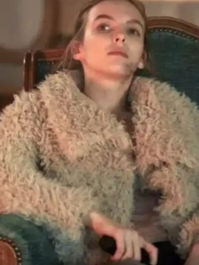 Killing Eve Villanelle Beige Fur Jacket
