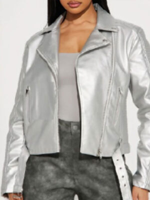 Kold x Windy S02 Kold Wise Silver Biker Jacket