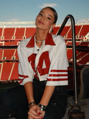Kyle Juszczyk Wife 44 Cropped Jacket