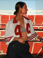 Kyle Juszczyk Wife 44 Cropped Jacket