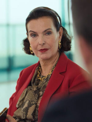 La Maison S01 2024 Diane Rovel Red Blazer