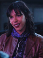 La Maison S01 Paloma Castel Brown Leather Jacket