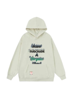Laser Lamp Subcrude Graphic Pullover Hoodie