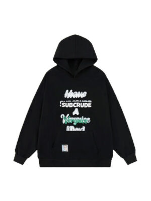 Laser Lamp Subcrude Graphic Pullover Hoodie