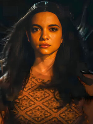 Lauren LaVera Terrifier 3 Brown Sweater