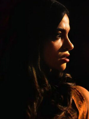 Lauren LaVera Terrifier 3 Brown Sweater