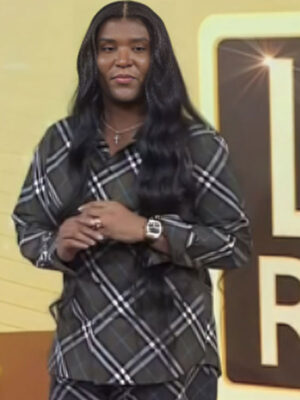 Law Roach The Today Show Plaid Shirt