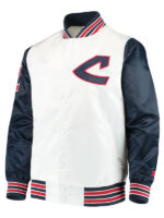 leveland Indians Throwback Locker Room Varsity Jacket